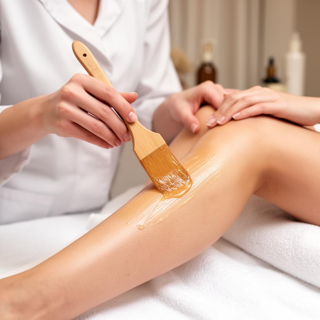 Waxing treatment